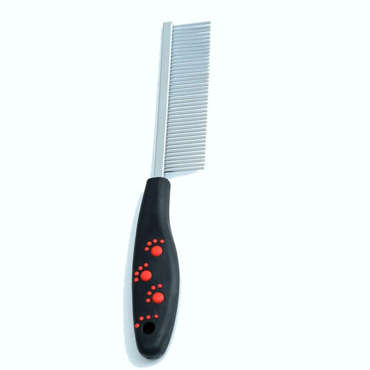 Stainless Steel Grooming Comb for Dogs, Cats & Rabbits | Durable Pet Detangler Comb for Shedding, Mats & Daily Grooming cjfarms.in
