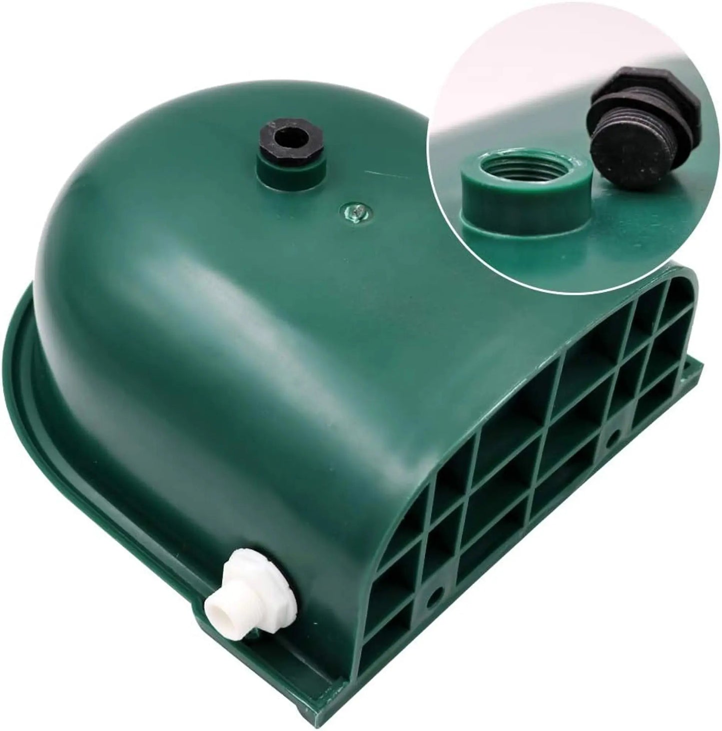 Automatic Water Bowl 4L for Cows, Goats, Sheep & Buffalo | Unbreakable Plastic Livestock Drinking Bowl with Float Ball Valve – Durable Farm Water Feeder (Green) cjfarms.in