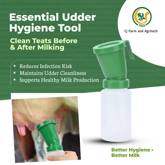 300ml Teat Dip Cup for Dairy Cows & Goats | Durable, Easy-to-Clean Udder Hygiene Cup | Ideal for Dairy Farms & Smallholdings cjfarms.in