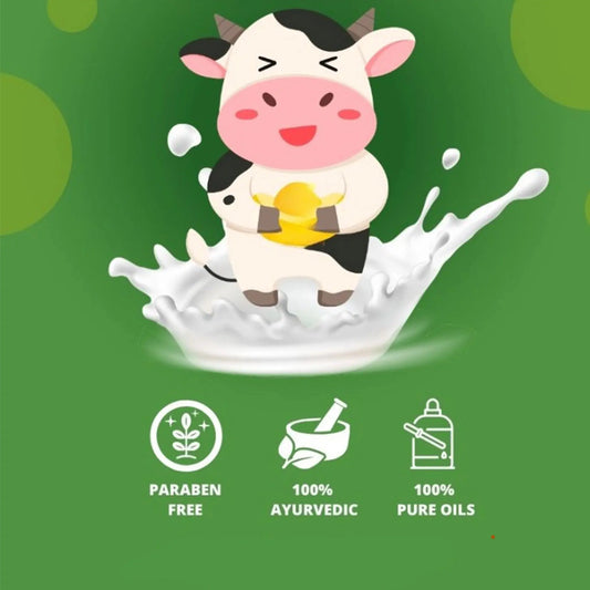 Masto Veda Mastitis Care Oil for Cows & Goats | Supports Subclinical Mastitis Relief & Udder Health | Natural Veterinary Udder Massage Oil cjfarms.in