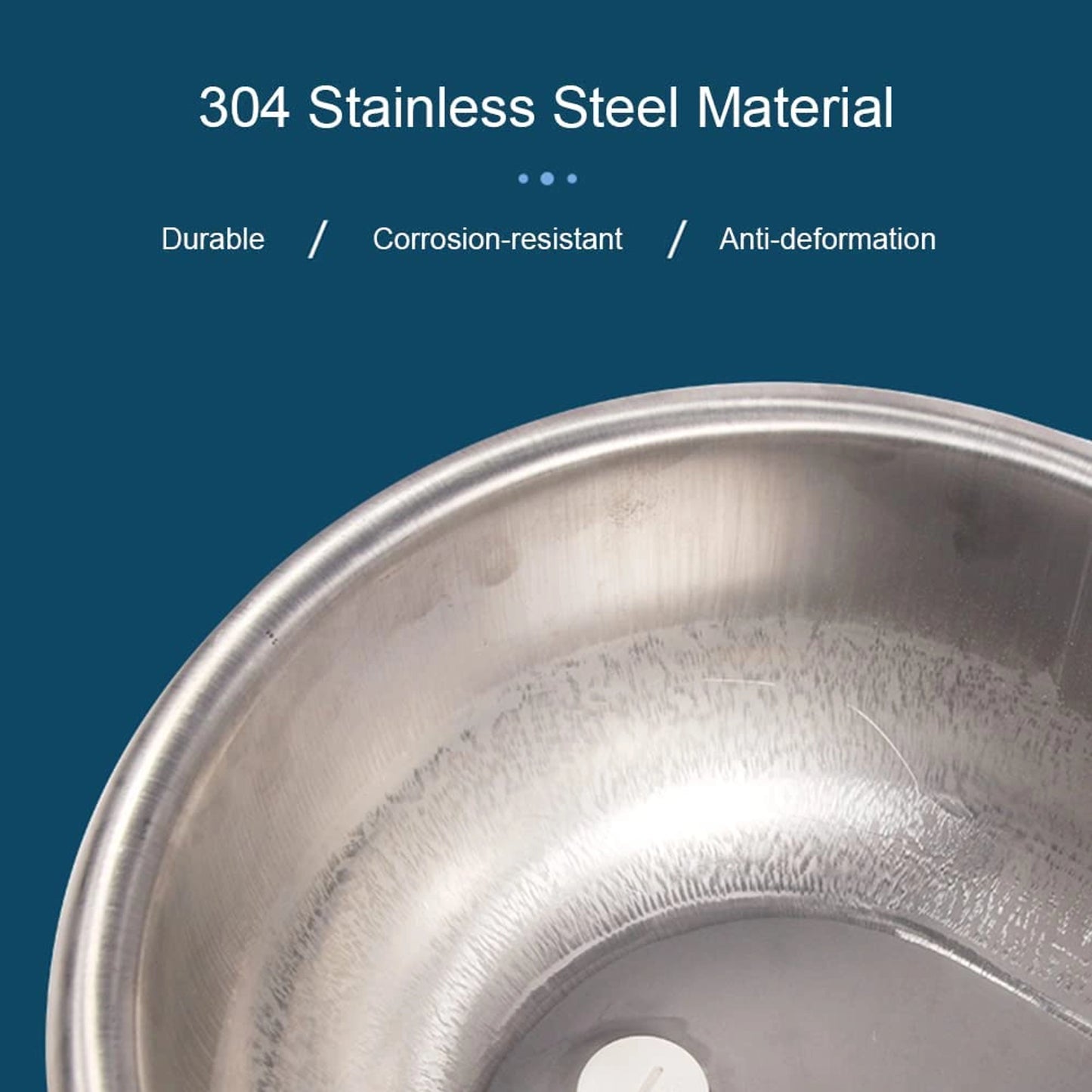 CJ Farms SS 304 Stainless Steel Automatic Water Bowl – 4L Unbreakable Rust-Resistant Drinking Dispenser for Cows, Goats, Dogs & Farm Animals