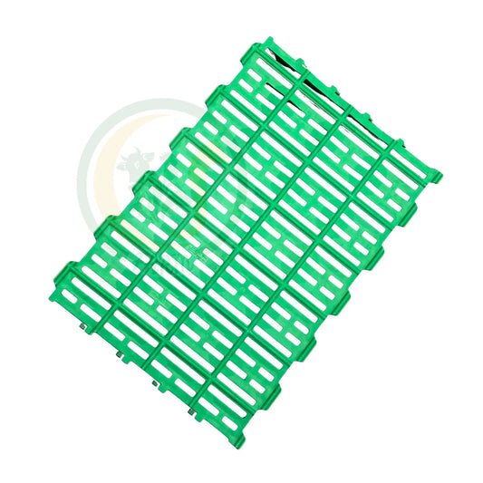 Durable Pig Farm Flooring Slat 60x40 cm (2x1.3 ft) – Heavy-Duty Plastic Slatted Floor for Pigs & Piglets | 10mm Waste Passing Holes | Non-Slip Hygienic Farm Flooring cjfarms.in