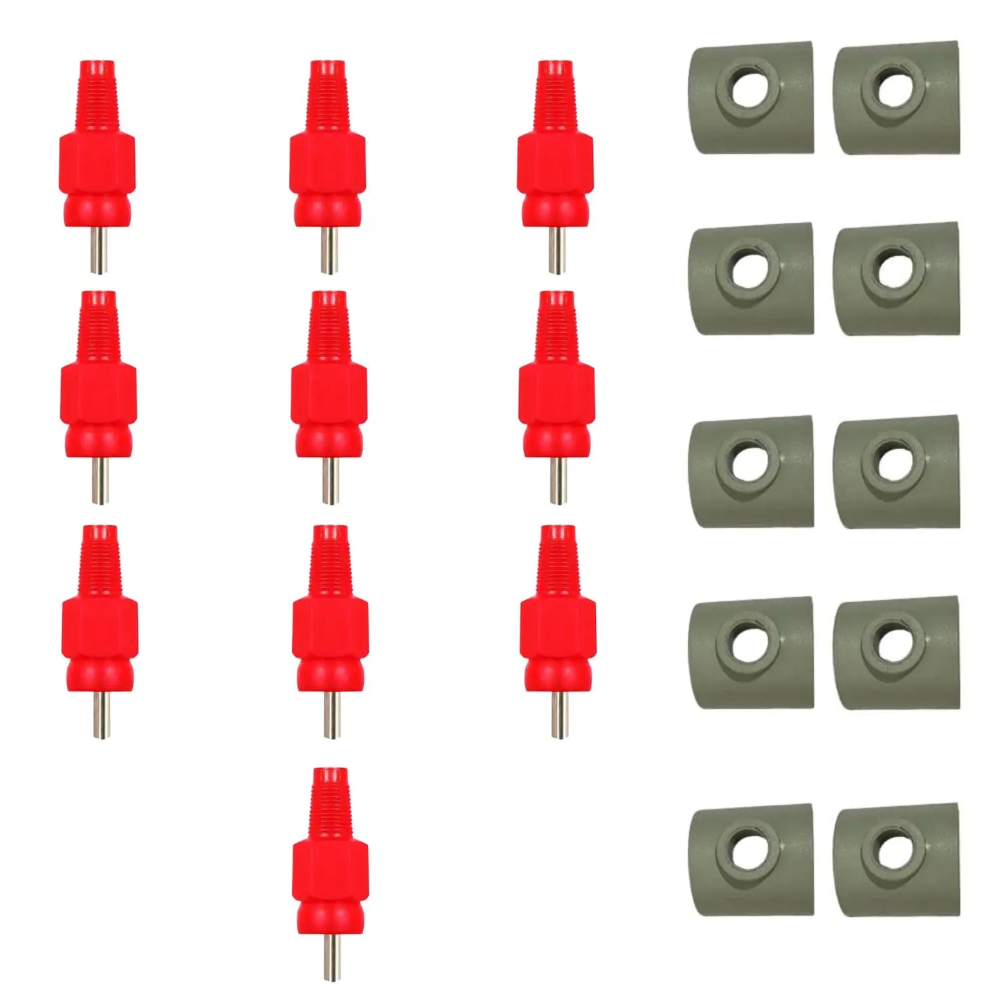 Automatic Poultry Chicken Water Nipple Drinker – 90° Leakproof Nipple with Saddle Connector | Easy-Install Watering System for Chicken, Hen, Duck & Birds cjfarms.in