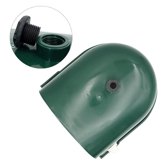 Automatic Water Bowl 4L for Cows, Goats, Sheep & Buffalo | Unbreakable Plastic Livestock Drinking Bowl with Float Ball Valve – Durable Farm Water Feeder (Green)