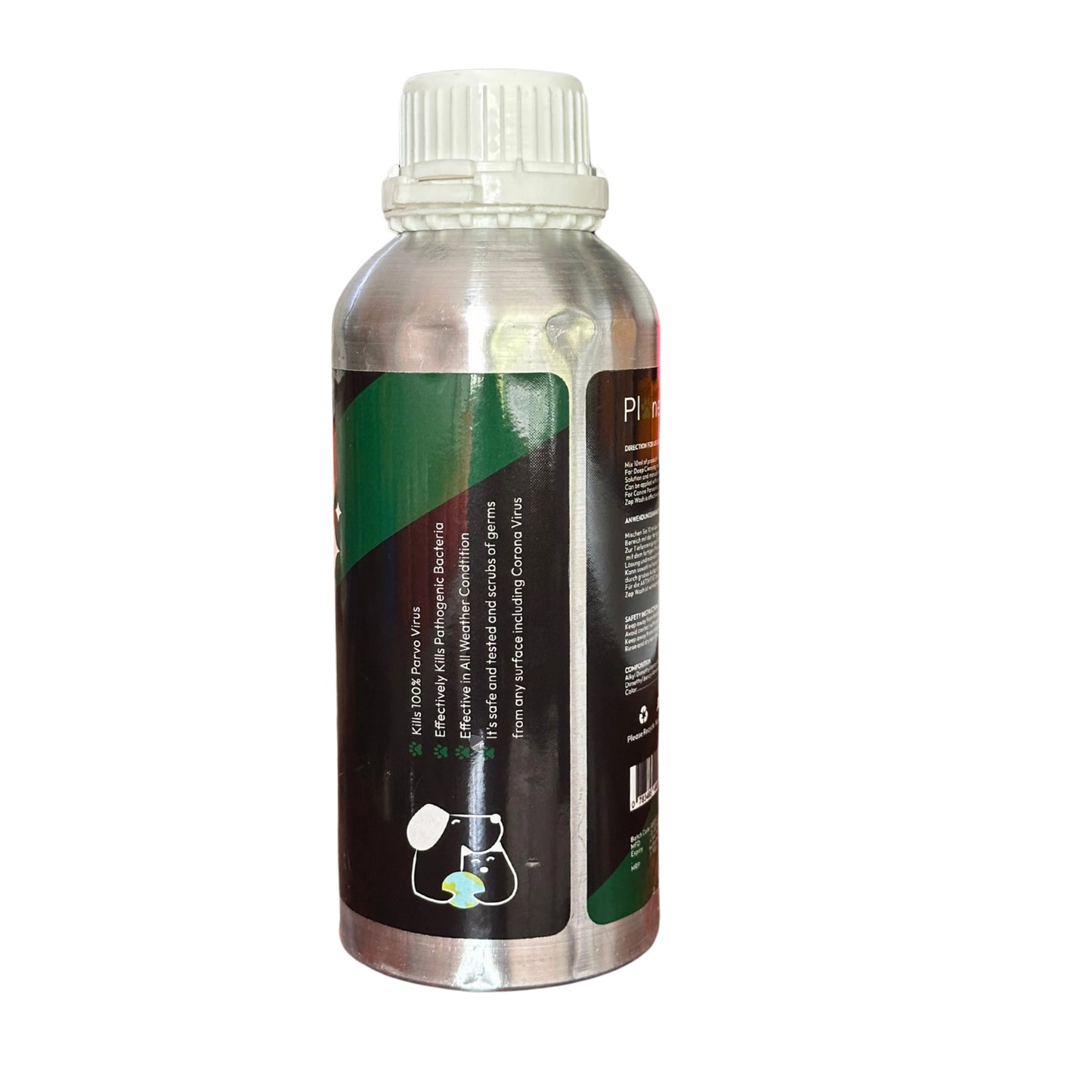 Zap Kennel Wash – Pet Floor Cleaner (1 Litre) | Removes Bad Odour & Kills Parvo Virus | Effective Disinfectant for Kennels & Pet Areas