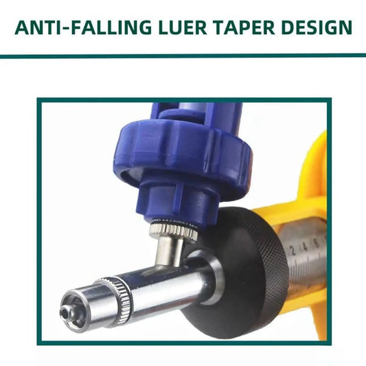 Reusable Vaccination Gun for Poultry, Pigs, Sheep, Dogs & Goats | 10ml Adjustable Dose Veterinary Syringe | Precision Livestock Vaccinator cjfarms.in