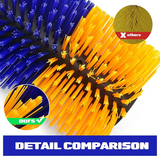 Heavy-Duty Livestock Scratching & Grooming Brush | Self-Massage Brush for Cattle, Horses, Goats & Sheep | Durable Outdoor Mountable Farm Brush cjfarms.in