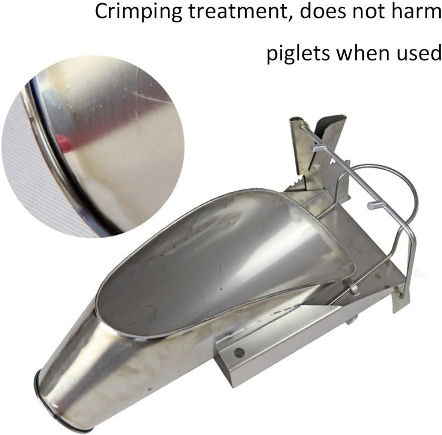 Pig Castration Fixation Bracket | Heavy-Duty Piglet Restraint Frame for Safe & Easy Castration | Durable Livestock Holding Tool