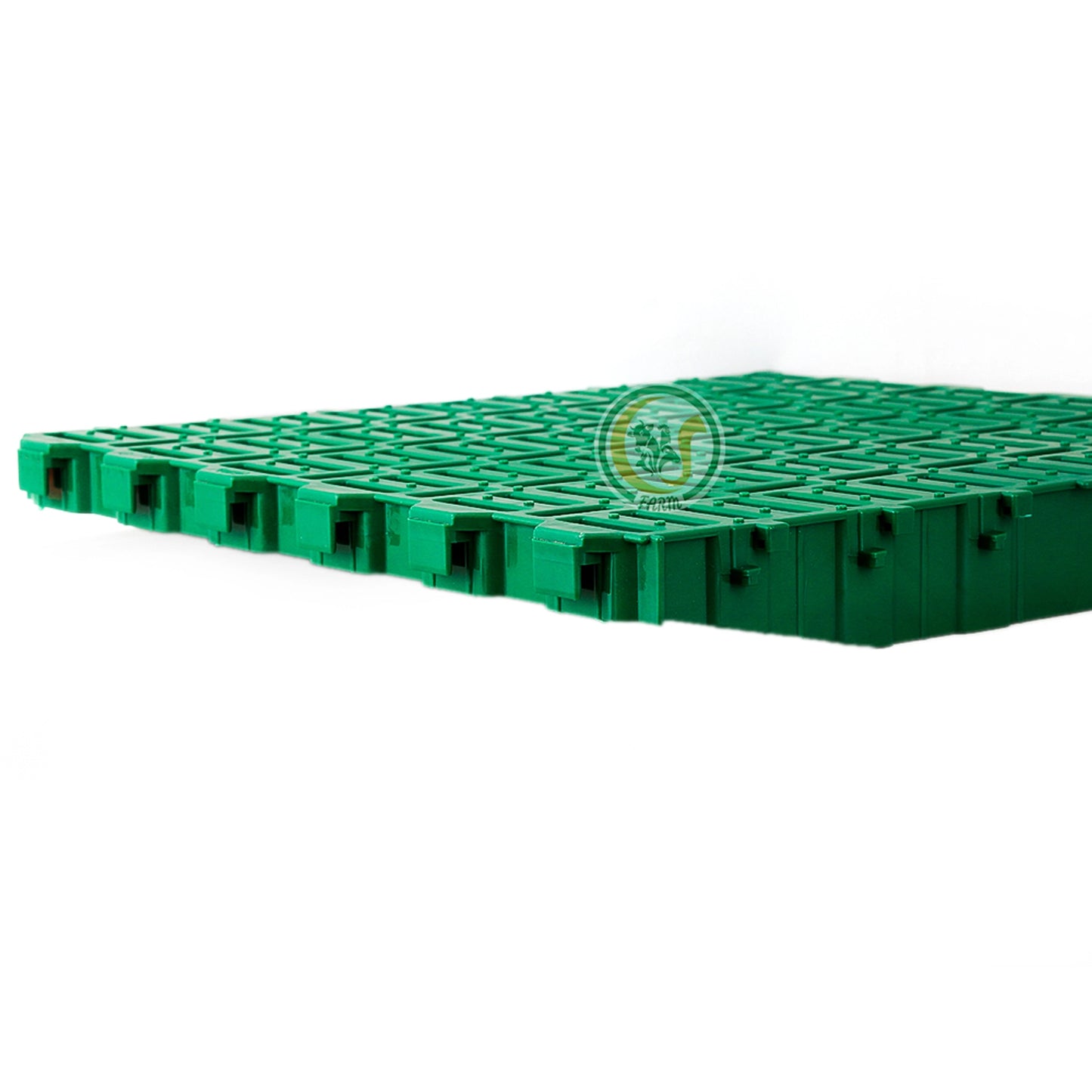 Goat Farm Plastic Slatted Floor – 2x2 ft (60x60 cm), 70mm Thick | Heavy-Duty, Hygienic & Non-Slip Flooring for Goat Sheds