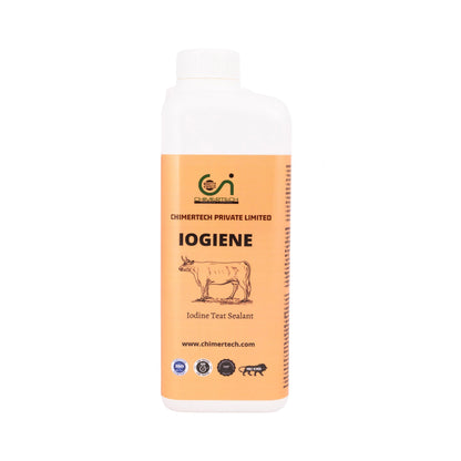 IOGIENE Iodine-Based Post-Milking Teat Sealant | Prevents Subclinical & Clinical Mastitis | Udder Health Protection | 1kg