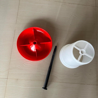 Chick Feeder 3kg – Pack of 2 | Durable Poultry Feeders for Chicks, Broilers & Layers | Easy-Clean, Spill-Resistant Design