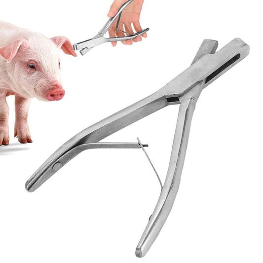 Pig Ear Notcher with V-Shaped Blade | Durable Livestock Ear Marking Tool for Pigs & Piglets | Safe & Easy Identification