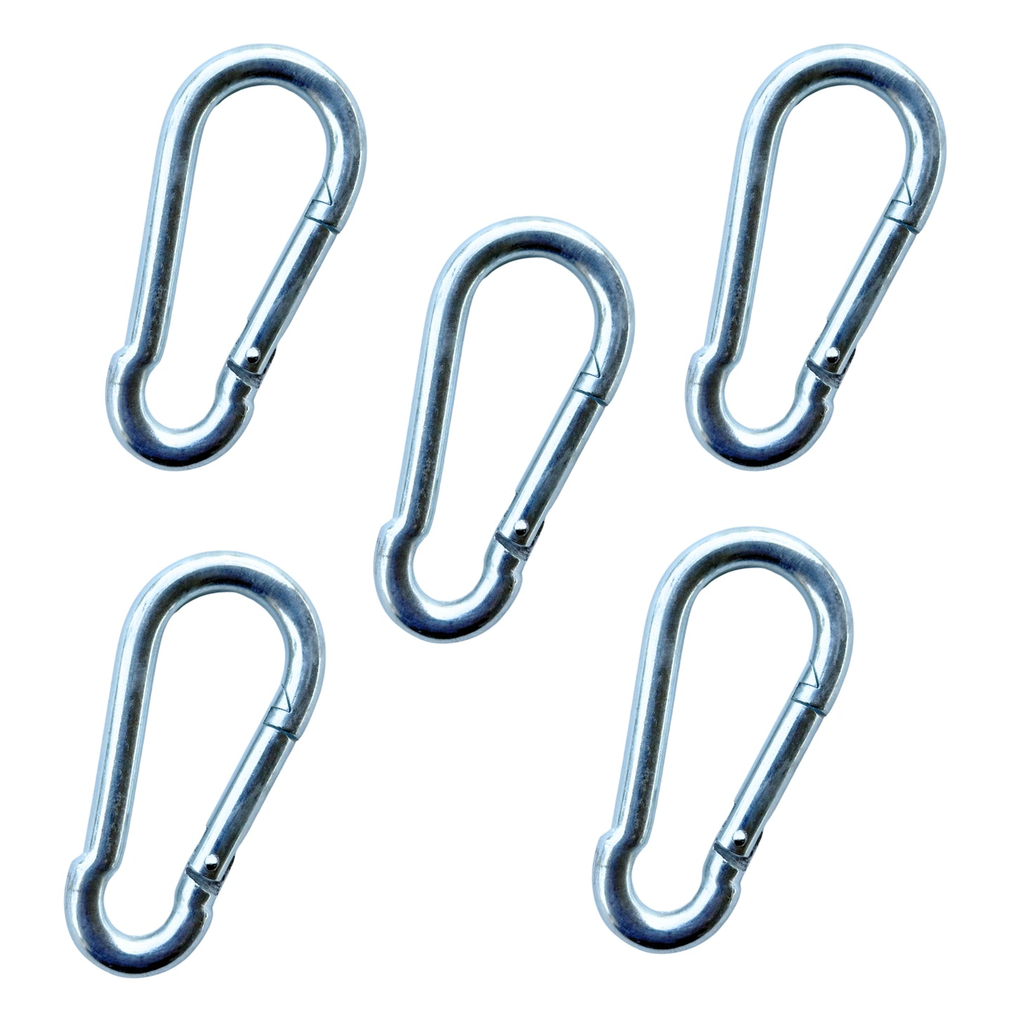 Stainless Steel Snap Hook 8×80 mm | Heavy-Duty Veterinary Use Hook | Durable SS Connector for Animal Restraints & Farm Equipment