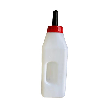 Heavy-Duty 2.5L Calf Milk Feeding Bottle with Food-Grade Nipple & Strong Handle | Durable Farm Milk Feeder for Young Calves