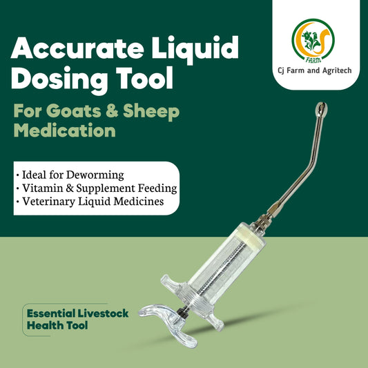 Oral Drencher for Goats & Sheep | Veterinary Medicine Feeder | Easy Liquid Feeding Tool for Livestock My Store