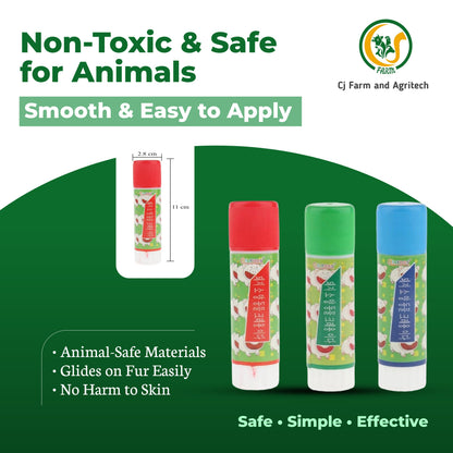 Animal Marker Crayons for Cows, Sheep & Pigs | Non-Toxic Livestock Markers | Bright, Long-Lasting Farm Identification Crayons My Store