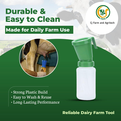 300ml Teat Dip Cup for Dairy Cows & Goats | Durable, Easy-to-Clean Udder Hygiene Cup | Ideal for Dairy Farms & Smallholdings cjfarms.in