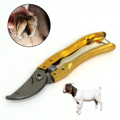 Heavy-Duty Hoof Cutting Tool for Goats & Sheep | Stainless Steel Trimming Shears with Ergonomic Handle | Livestock Hoof Trimmer