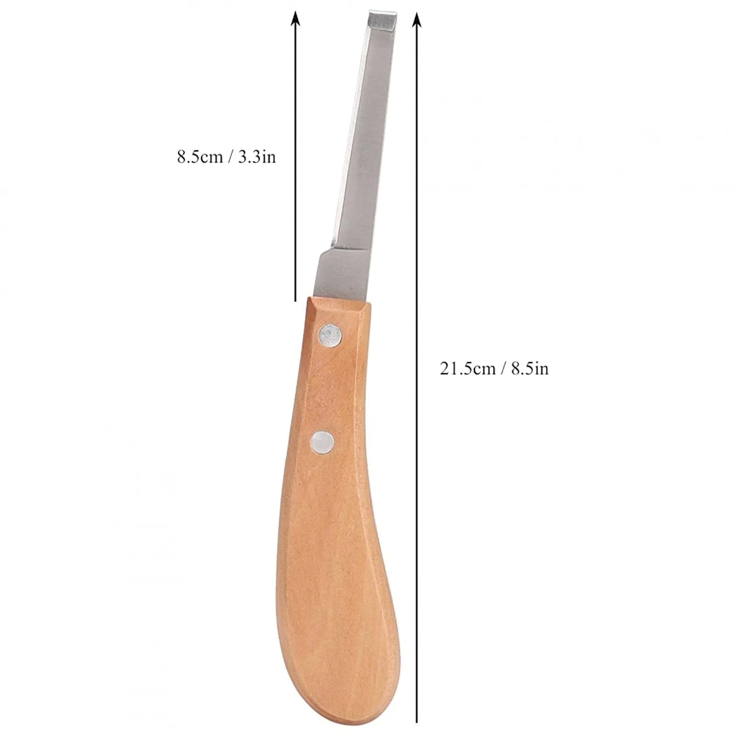 Hoof Trimming Knife for Cows, Horses & Goats | Sharp Stainless Steel Farrier Tool for Hoof Care & Grooming cjfarms.in