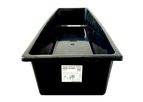 122 cm Goat Feeder Box | Heavy Duty Livestock Feeding Trough for Goats & Sheep | Durable Plastic Feed Container CJ farms and Agritech
