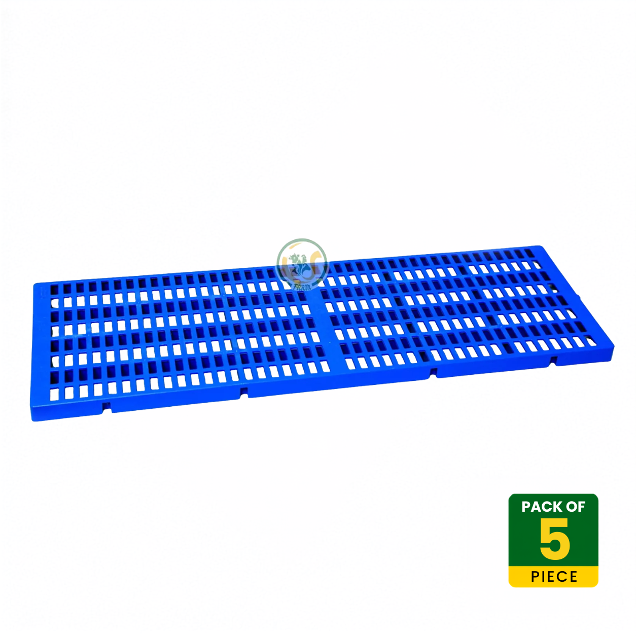 Plastic Dog Cage Slatted Floor 3 x 1 ft (90 x 30 cm) – Pack of 5 | Heavy Duty Non-Slip Hygienic Flooring for Dog Kennels, Puppies & Small Pets CJ farms and Agritech