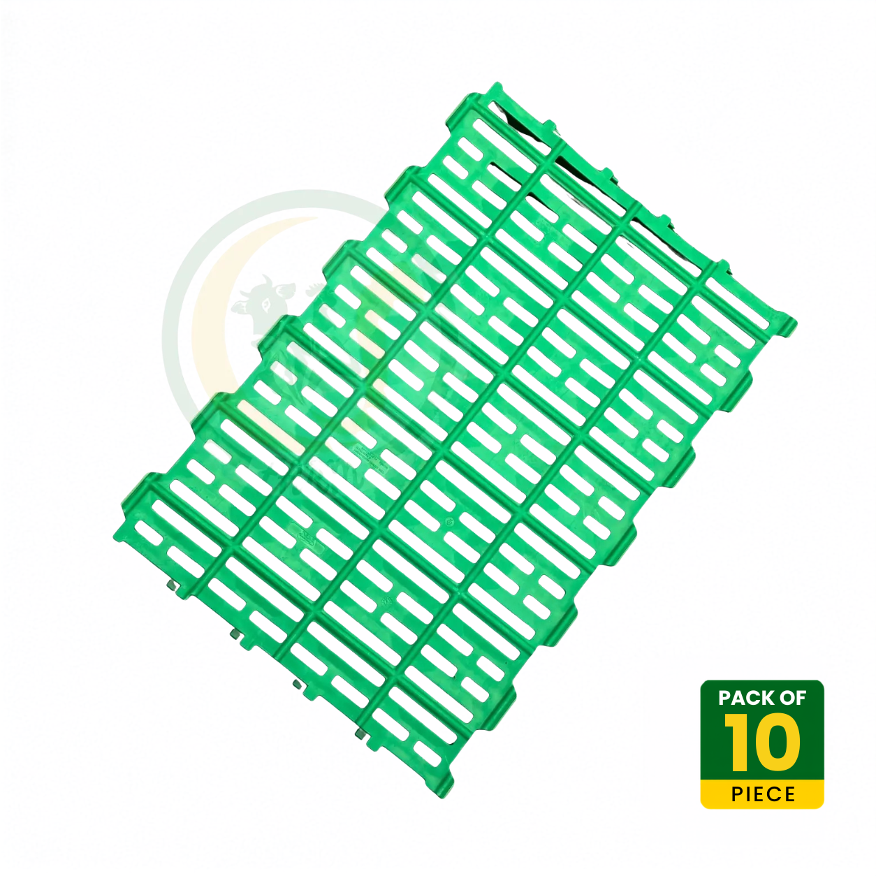Pig Farm Plastic Slatted Floor 60 × 40 cm – Pack of 10 | Heavy Duty Non-Slip Flooring for Pig Pens, Piglets & Swine Housing CJ farms and Agritech