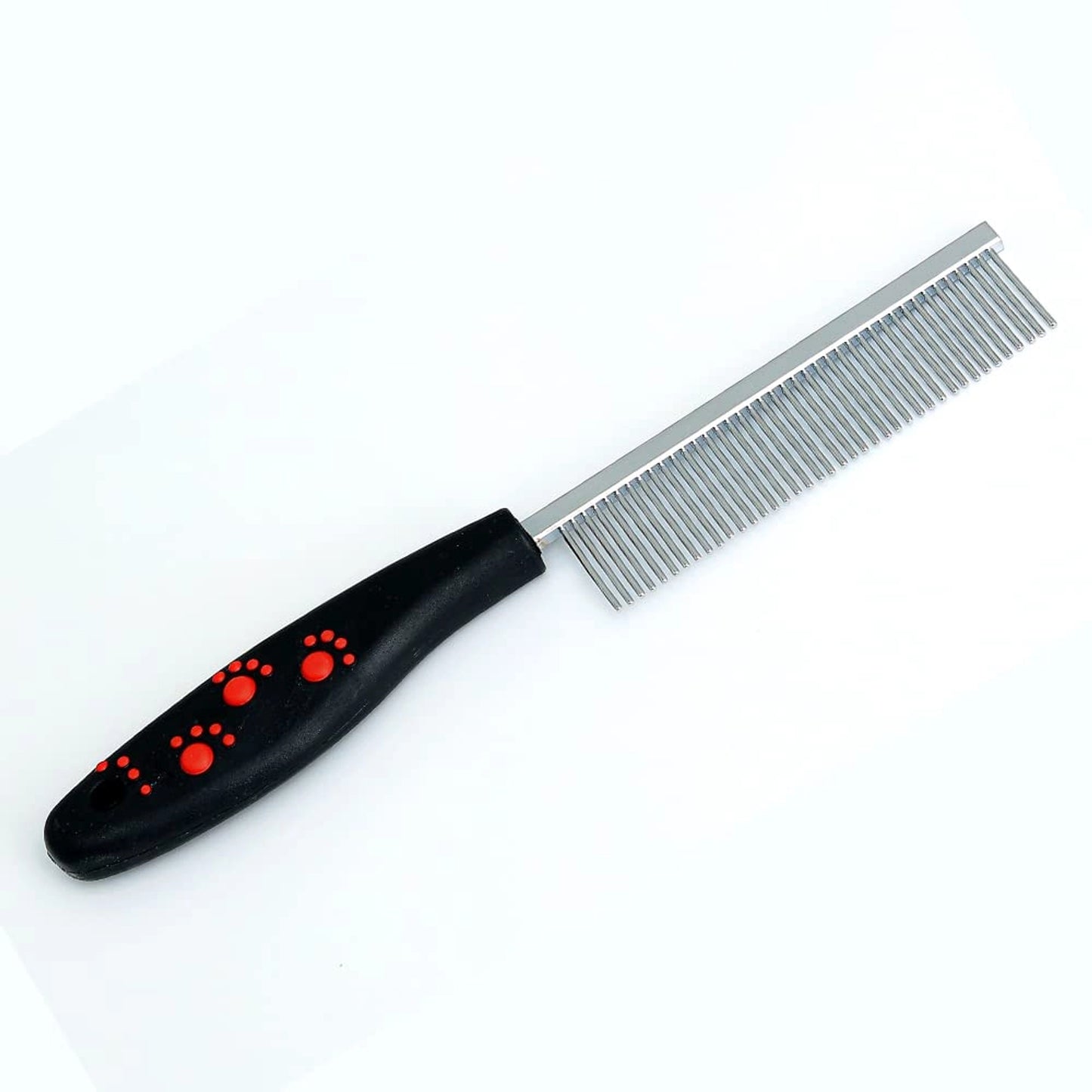Stainless Steel Grooming Comb for Dogs, Cats & Rabbits | Durable Pet Detangler Comb for Shedding, Mats & Daily Grooming