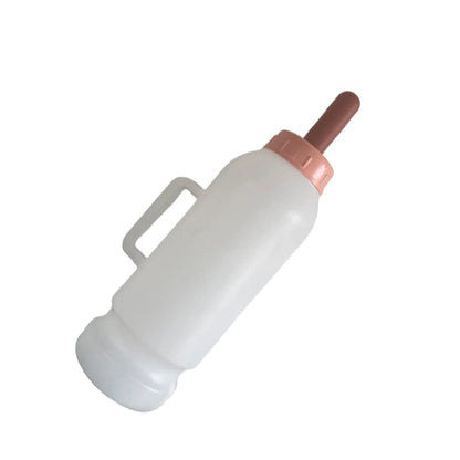 Heavy-Duty 2L Calf Milk Feeding Bottle with Food-Grade Nipple | Durable Livestock Feeder for Calves | Safe & Hygienic Farm Feeding Bottle