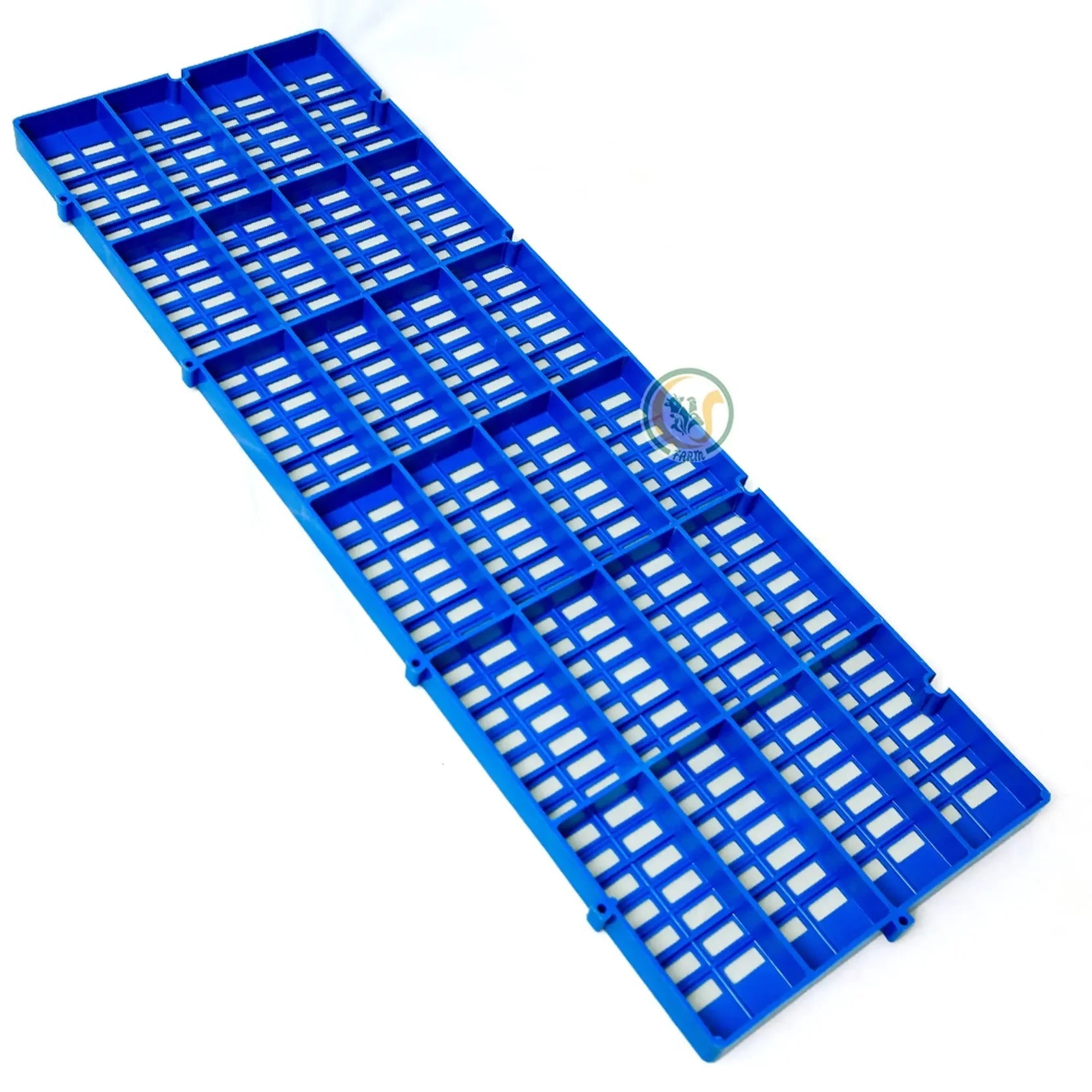 Plastic Dog Cage Slatted Floor 3 x 1 ft (90 x 30 cm) – Pack of 5 | Heavy Duty Non-Slip Hygienic Flooring for Dog Kennels, Puppies & Small Pets CJ farms and Agritech