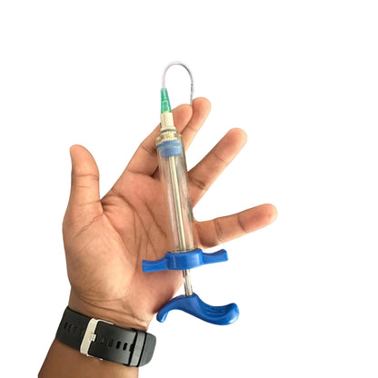 10ml Bird Hand Feeding Syringe with Soft & Flexible Needle | Safe Feeder for Baby Birds, Parrots, Pigeons & Small Pets