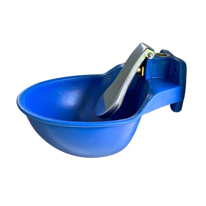 Unbreakable Plastic Automatic Cow Water Bowl Dispenser with U-Bolt | Durable Livestock Drinking Waterer for Cattle, Goats & Sheep