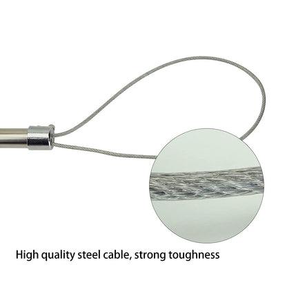 Stainless Steel Animal Control Pole | Dog Catcher Pole, Pig Holder & Livestock Catcher | Safe & Humane Animal Handling Tool