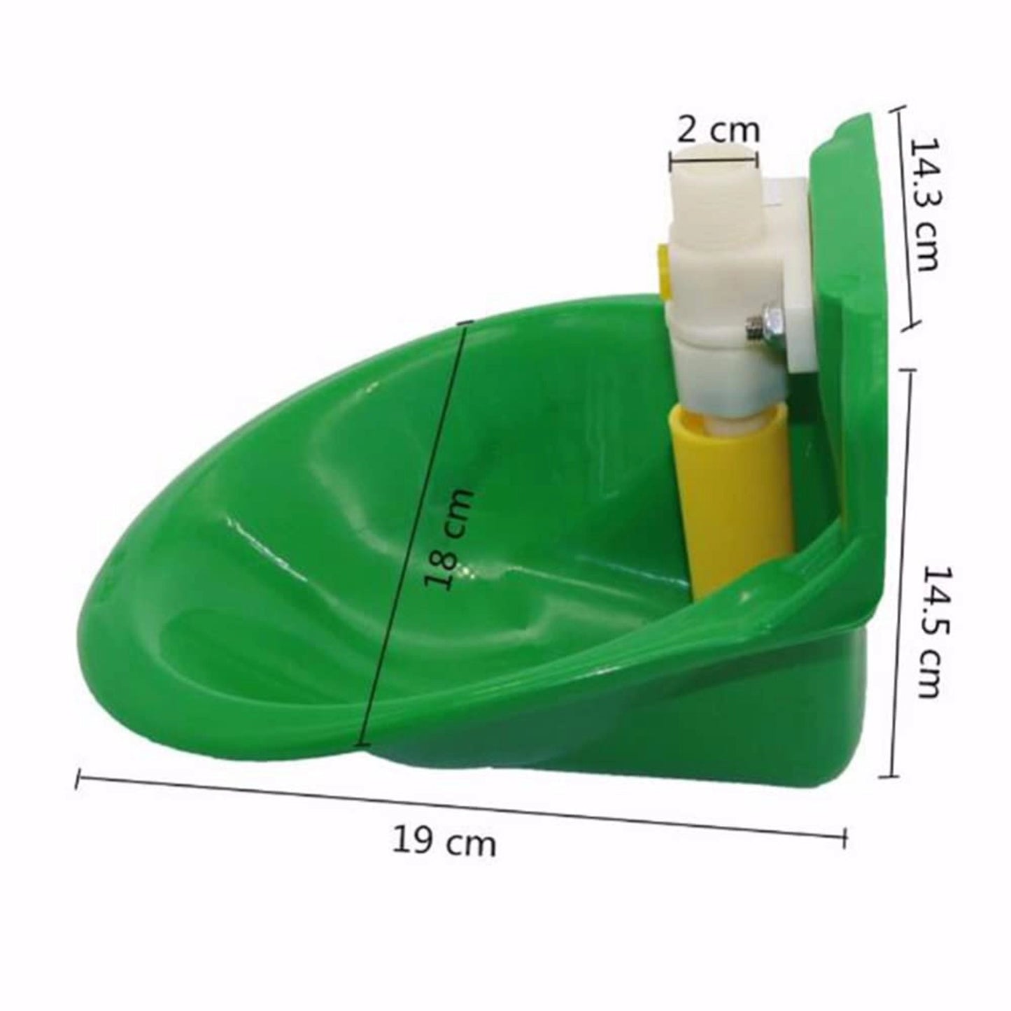Automatic Water Bowl for Goats & Sheep | Heavy-Duty Livestock Drinker | Durable Farm Watering System