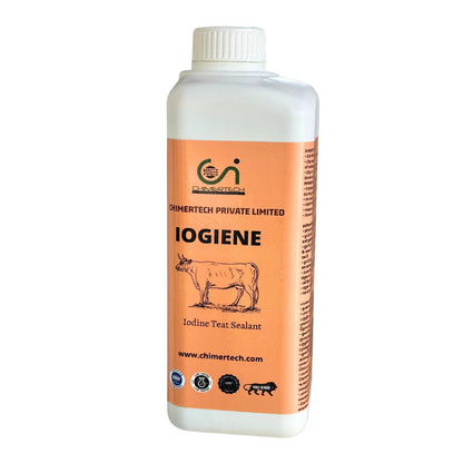 IOGIENE Iodine-Based Post-Milking Teat Sealant | Prevents Subclinical & Clinical Mastitis | Udder Health Protection | 1kg