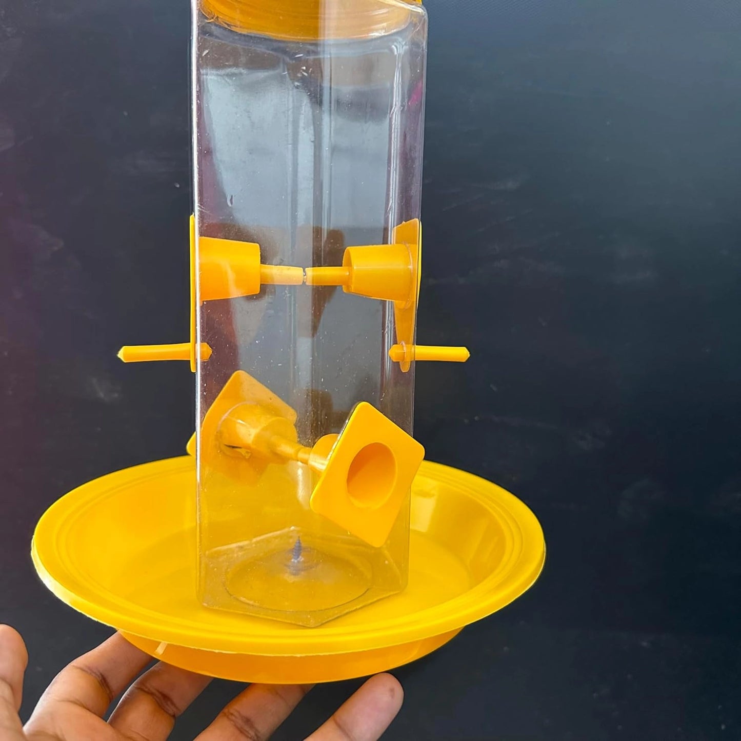 Bird Automatic Feeder & Drinker Combo Pack | Hanging Set for Trees & Balconies | Easy-Clean Food & Water Dispenser for Small Birds