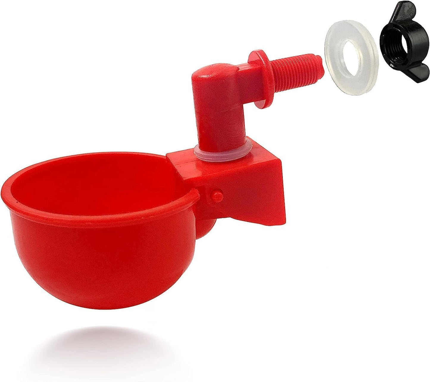 5 Pcs Automatic Chicken Feeder Cups | Auto-Refill Poultry Water Drinker | Automatic Water Bowl Cups for Chickens & Birds