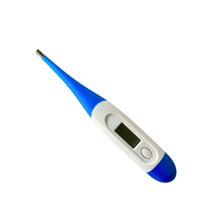 Digital Veterinary Thermometer for Pets & Livestock | Flexible Soft Tip | Fast & Accurate Temperature Reading for Dogs, Cats, Goats & Cattle