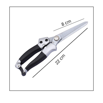 Premium Long Blade Hoof Cutter for Goats & Sheep | Heavy-Duty Stainless Steel Hoof Trimmer | 22cm Tool with 8cm Sharp Blade for Safe Livestock Hoof Care