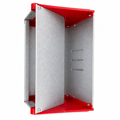 Rabbit Feeder Box 15.5 × 9.5 × 14 cm | Galvanized Metal Cage-Mount Feeding Trough for Rabbits & Small Animals CJ farms and Agritech