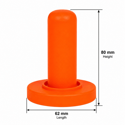 Calf Milk Feeding Bottle Rubber Nipple | Soft, Durable & Food-Grade Teat for Farm Calves | Replacement Feeder Nipple cjfarms.in