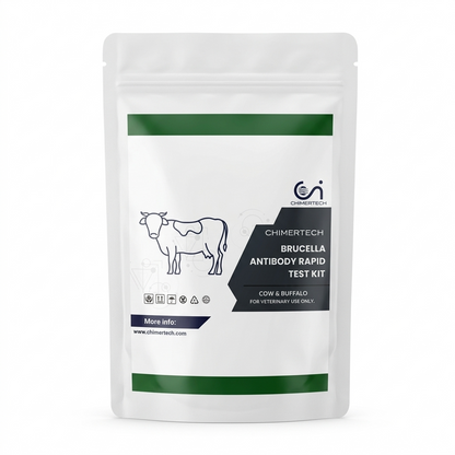 Brucella Antibody Rapid Test Kit for Cow & Buffalo | Veterinary Brucellosis Detection Kit | Fast & Accurate On-Farm Testing CHIMERTECH