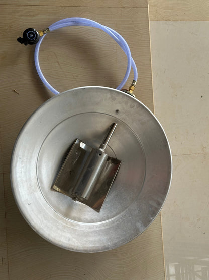 Gas Brooder for Poultry Farms – LPG Chicken Brooder Heater with Hose & Regulator, Energy Efficient Chick Heating System CJ farms and Agritech