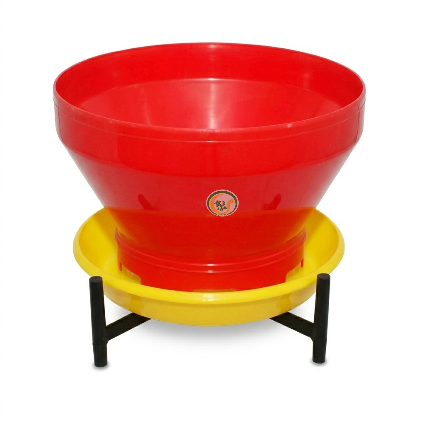 Turbo Feeder for Chicks – 4.5kg Capacity | Durable Poultry Feeder for Chickens, Broilers & Small Birds | Spill-Resistant, Easy-Clean Design cjfarms.in