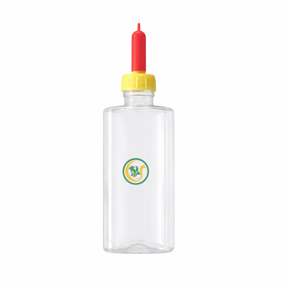 Goat & Sheep Milk Feeding Bottle with Spare Nipple | Easy Feeding Solution for Lambs & Kids | Durable 200 ml Capacity cjfarms.in