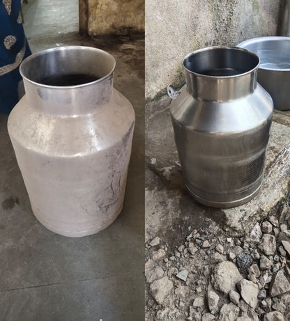 ALK Blue Powder – Alkali Detergent for Milking Machine & Milk Cooling System | Dairy Equipment Cleaning Powder | Effective in Hard Water CJ farms and Agritech