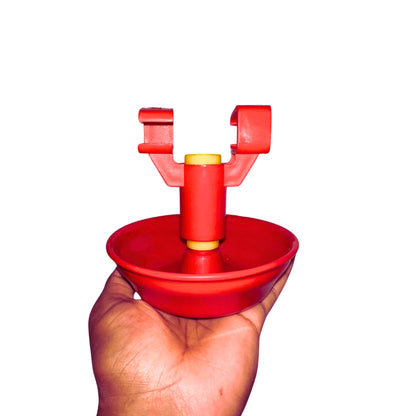 Automatic Float Cup Drinker | Constant Water Level Poultry & Small Animal Waterer | Durable Float-Controlled Drinking Cup