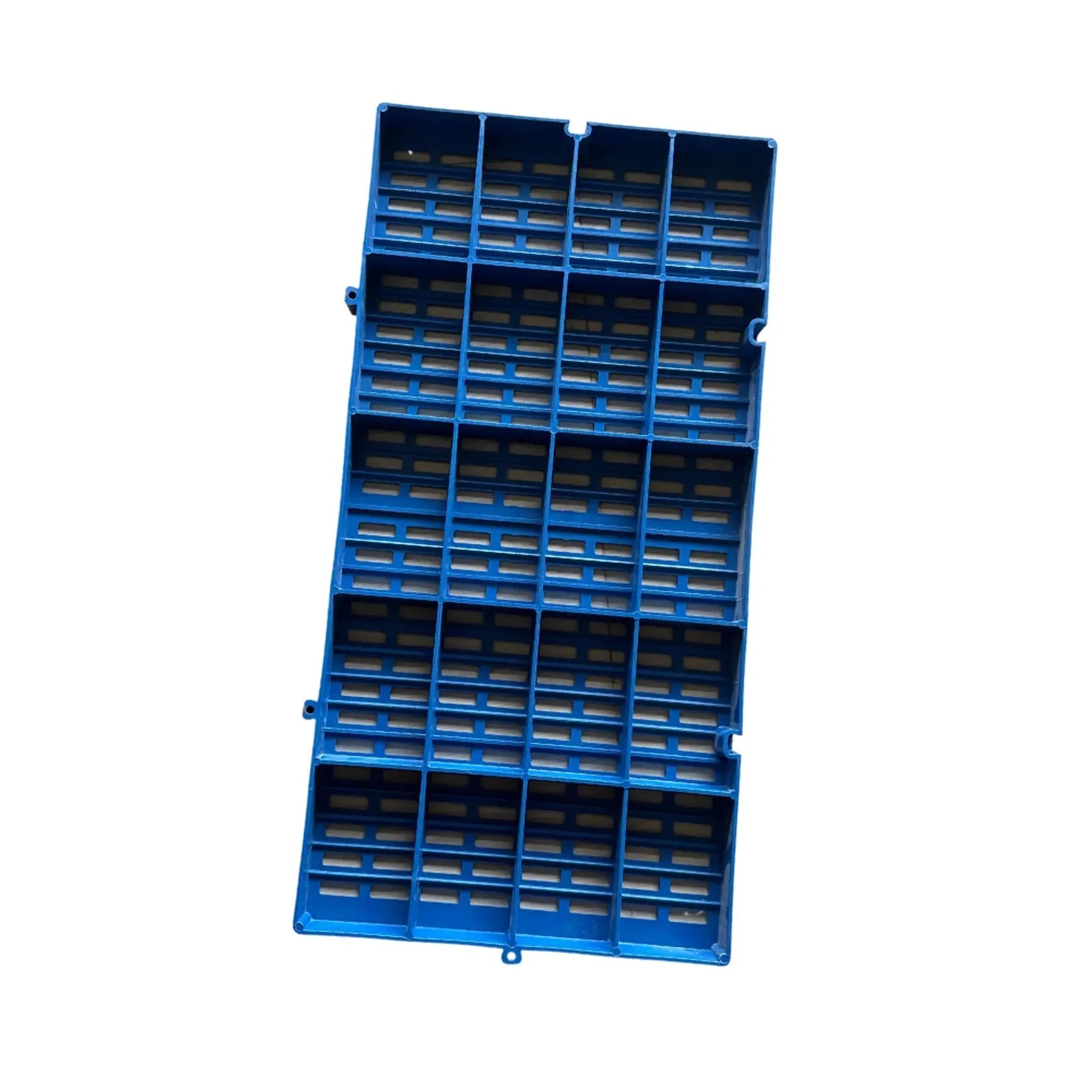 Plastic Slatted Cage Floor 2 x 1 ft (60 x 30 cm) – Pack of 5 | Heavy Duty Non-Slip Flooring Panel for Puppies, Cats & Pet Cages CJ farms and Agritech