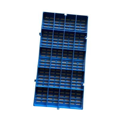 Plastic Slatted Cage Floor 2 x 1 ft (60 x 30 cm) – Pack of 5 | Heavy Duty Non-Slip Flooring Panel for Puppies, Cats & Pet Cages CJ farms and Agritech
