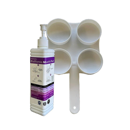 Chimertech California Mastitis Test (CMT) Kit with Paddle | 500ml Reagent Capacity | Fast & Accurate Mastitis Detection