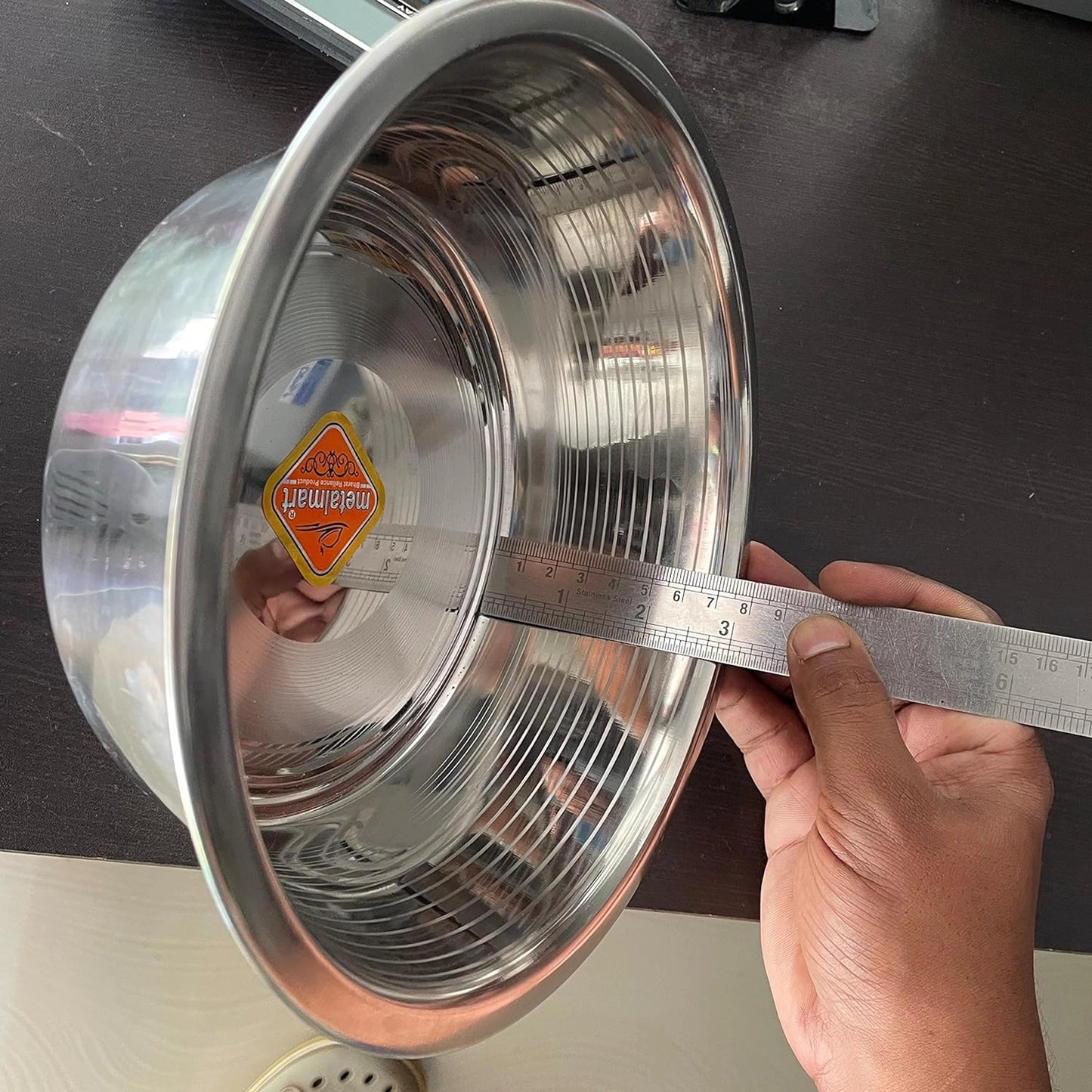 Easy-Fix Dog Bowl with Stand for Cages | 1100ml Stainless Steel Feeding Bowl for Dogs, Cats & Pets | Adjustable Cage-Mount Design